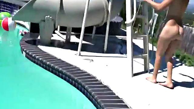 Little Bailey licks pussy in scene