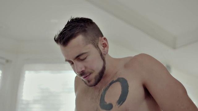 Athletic bbc barebacking tight in interracial duo