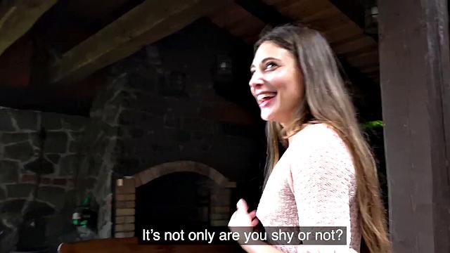 Cockriding 19yo slut fucked in pussy in POV by nympho