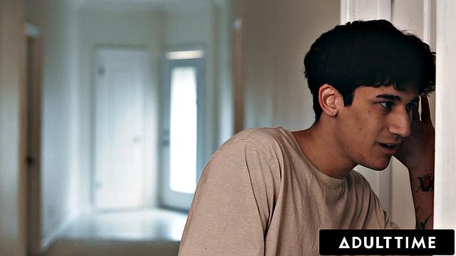 ADULT TIME - MILF Kell Fire Sneaky Fuck With Stepson's Bestie After He Catches Her SQUIRTING!