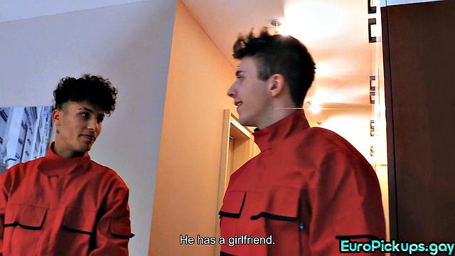 Real coworkers fucked for money