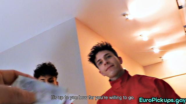 Real coworkers fucked for money