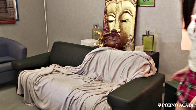 LETSDOEIT - #Rebecca Volpetti #Rick Angel - Rough Anal Exam with Hot Romanian College Girl