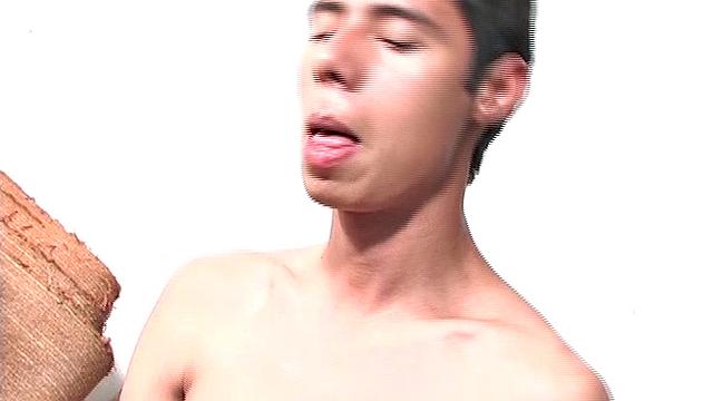 Fernando and Hernan are a couple of horny Latin twinks who can't wait to get at each other's big uncut dicks. Outside an abandoned building the two start fooling around, but then decide it's best to move indoors.
