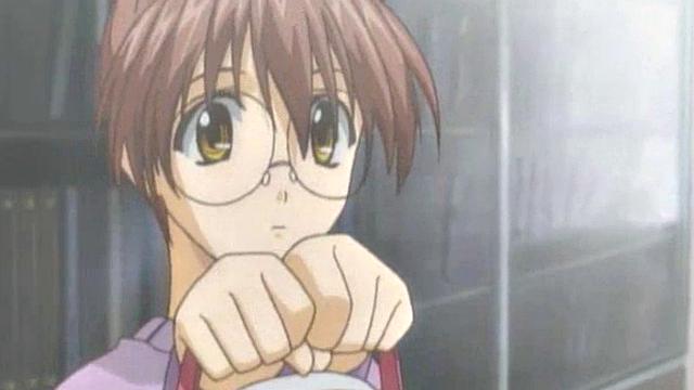 Anime babe gets facialed