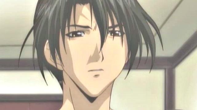 Anime babe gets facialed