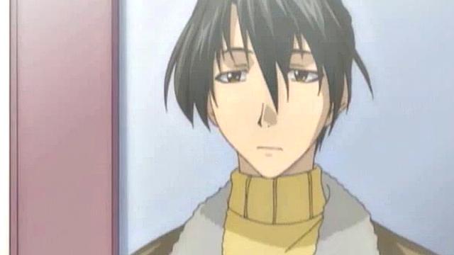 Anime babe gets facialed