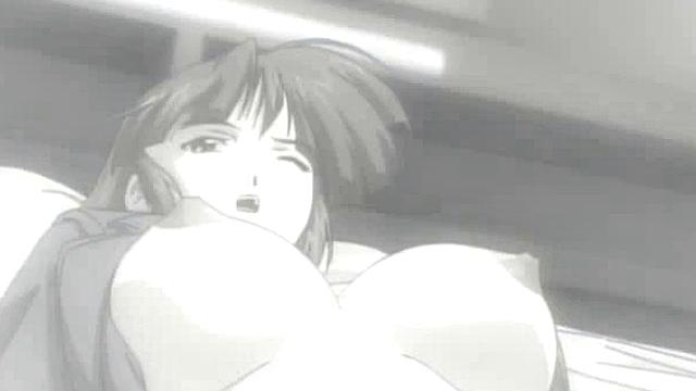 Anime babe gets facialed