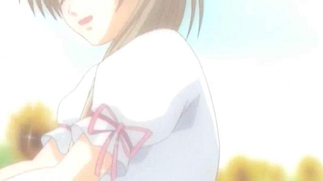 Anime babe gets facialed