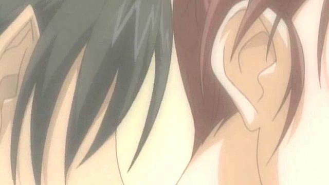 Anime babe gets facialed