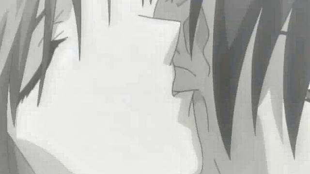 Anime babe gets facialed