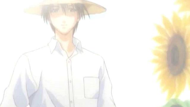 Anime babe gets facialed