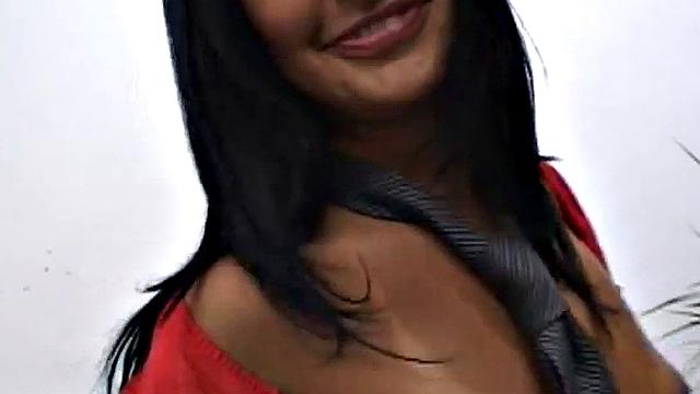 Horny office slut in naughty fun