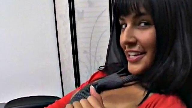 Horny office slut in naughty fun