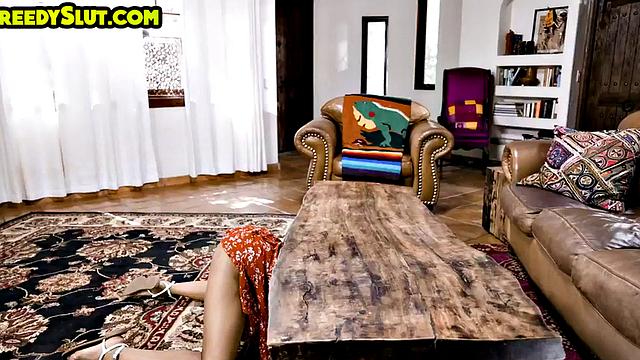 Ebony doggystyled by lover