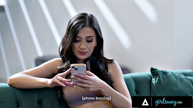 GIRLSWAY - PAWG Redhead Siri Dahl Caught Roommate Natalie Brooks Masturbating