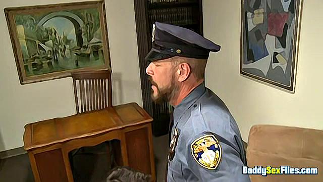 Riding The Huge Cop Dick - Rocco Steele & Bryan Slater