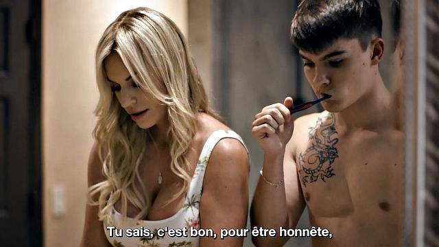 ADULT TIME - MILF Rachael Cavalli Accidentally Fucked Stepson Without Glasses! FRENCH SUBTITLES