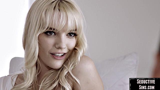 Sexy Lingerie Blonde Gets Pussybanged