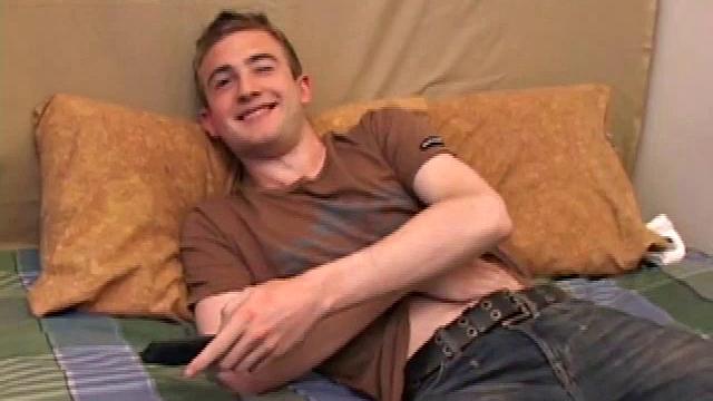 Sweet young Shawn Cohen hasn't gotten fucked in a while and he's super horny