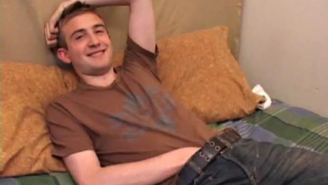 Sweet young Shawn Cohen hasn't gotten fucked in a while and he's super horny