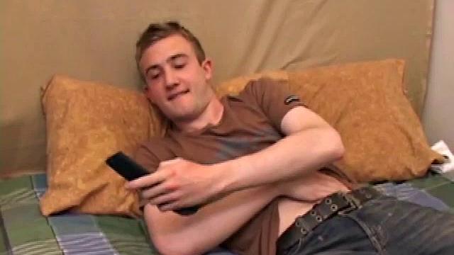 Sweet young Shawn Cohen hasn't gotten fucked in a while and he's super horny