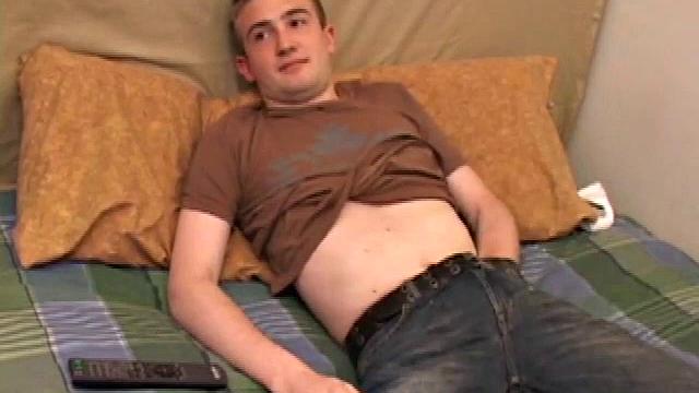 Sweet young Shawn Cohen hasn't gotten fucked in a while and he's super horny