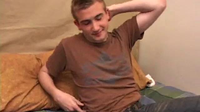 Sweet young Shawn Cohen hasn't gotten fucked in a while and he's super horny