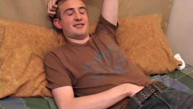 Sweet young Shawn Cohen hasn't gotten fucked in a while and he's super horny