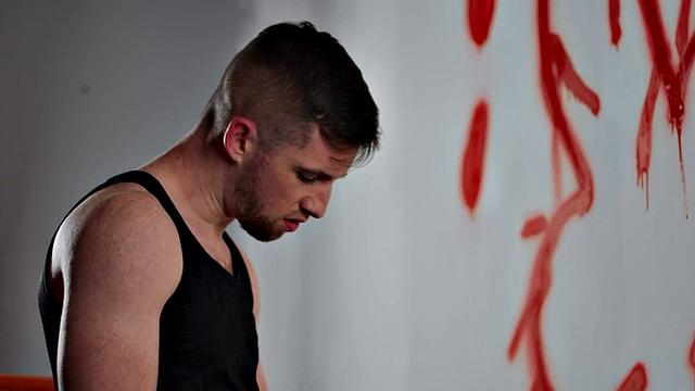 BWC BF barebacks his tattooed stud in a hot, rimming-fueled oral session