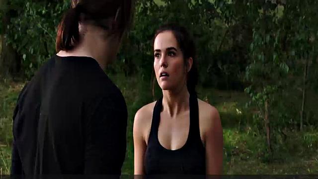 Zoey Deutch lingerie scenes