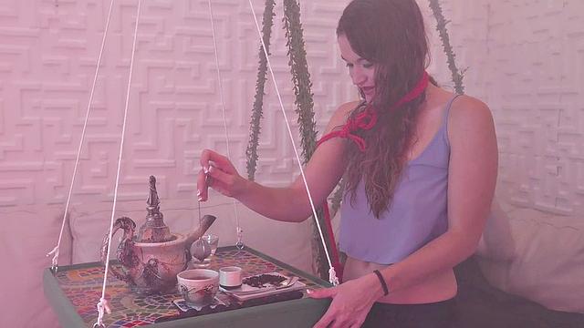 BDSM anal babe riding doms hard cock