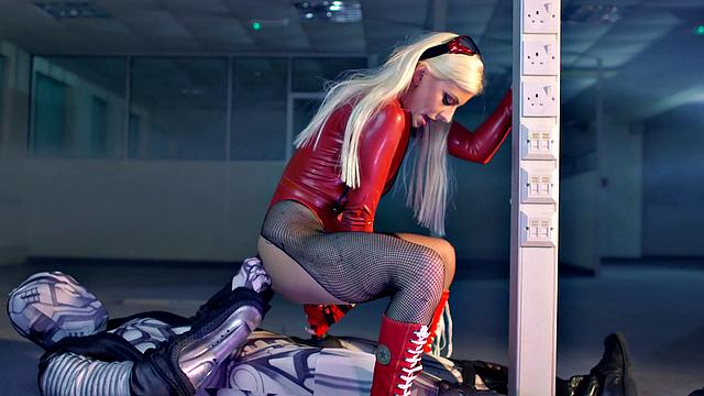 Watch London Knights: A Heroes and Villains XXX Parody Series - Episode 3 - A Sexy French Babe in Blonde Stockings Gives a K