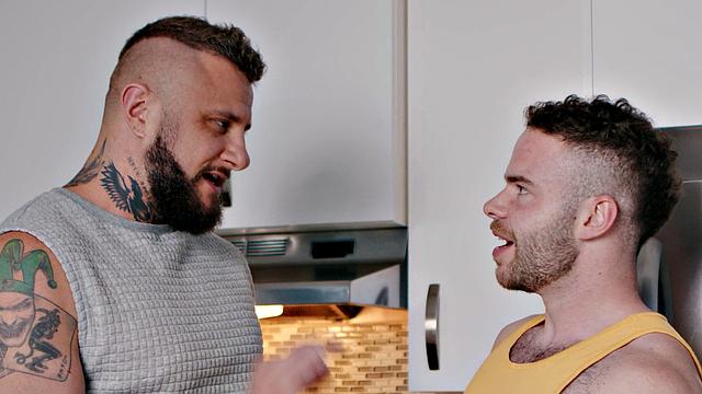 HETEROFLEXIBLE - Horny Gym Buddies Marcus McNeil & Crush Daddy MILK Their Cocks In Protein