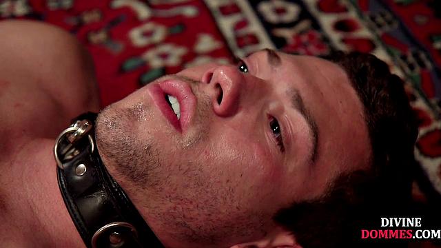 lingerie domina licked by dude