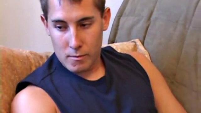 While watching a porn video, British punk Kiefer Foxx works up a sizeable boner and proceeds to wank away. Soon an off-camera hand begins working his butt with an anal probe and then strokes Kiefer's cock, until he blasts a cum load.