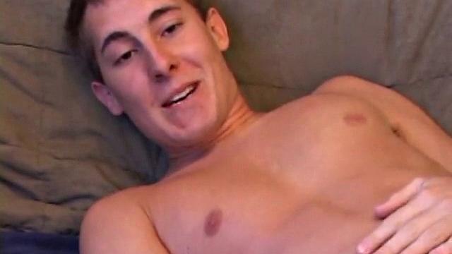 While watching a porn video, British punk Kiefer Foxx works up a sizeable boner and proceeds to wank away. Soon an off-camera hand begins working his butt with an anal probe and then strokes Kiefer's cock, until he blasts a cum load.