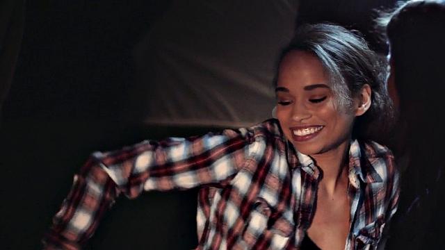 Facesitting MILF seduced by scissoring 19yo slut