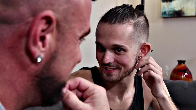 FamilyCreep - Big Stepdad Shoves His Huge Cock Into His Twink Stepson