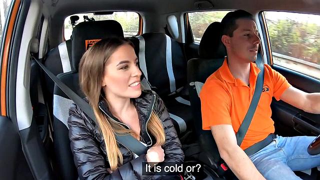 Real learner giving roadhead