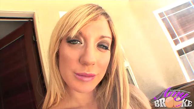 Amy Brooke Smoking Hot Red Stockings