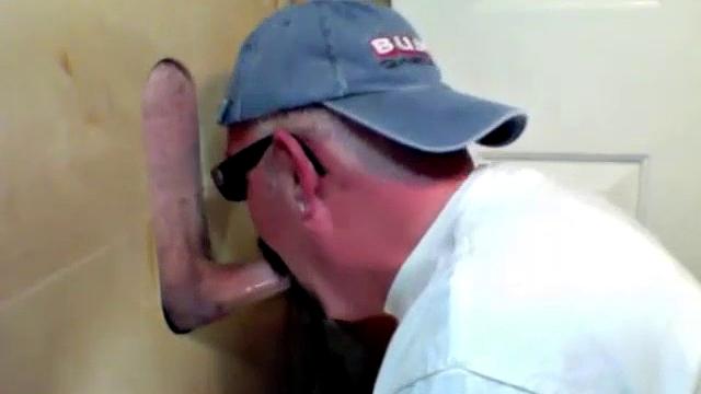 College Boy Gets Gloryhole Blowjob