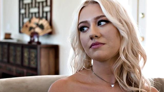 Desirable babe deepthroating BF cock with passion