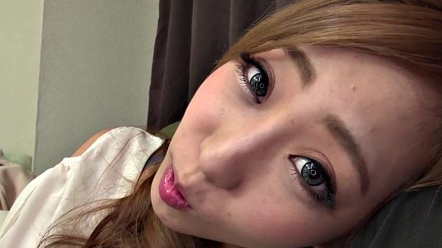 Japanese babe with big ass gets pounded hard before being creampied