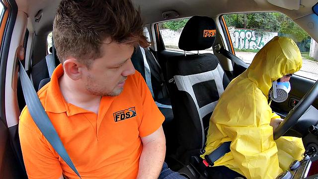 Get ready for a wild ride as I take off my hazmat suit and get my trimmed pussy pounded in reverse cowgirl, handjob and blowjob