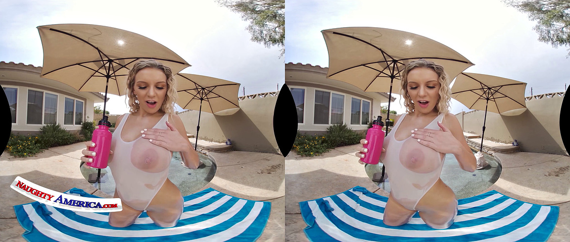 Sexy Reagan Foxx welcomes you to enjoy her shower!