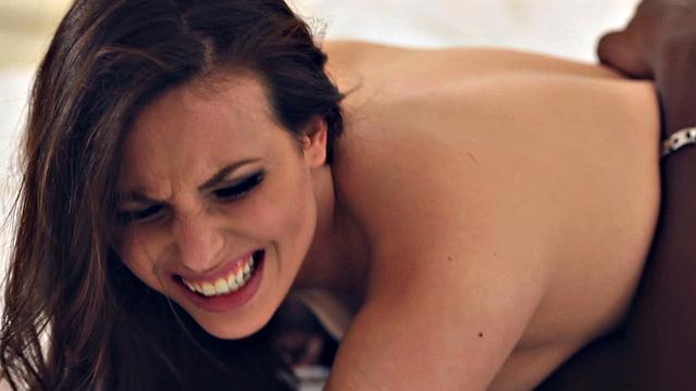 Sexy Girl Gets First Big Black Cock