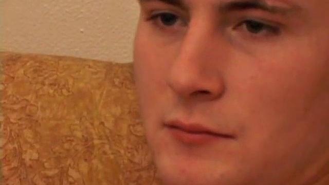 rick waters strokes his cock and shows off for the camera