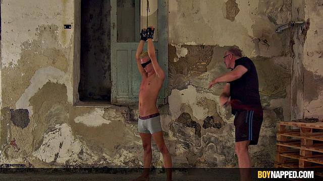 First Time Blonde Boy Cain - Cain Fonda & Sebastian Kane