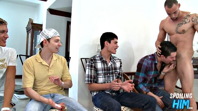 Vintage amateur cocksucking guests